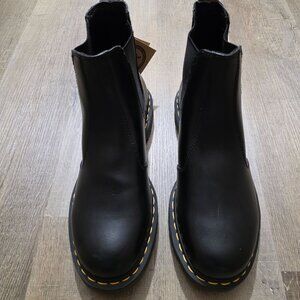 Dr. Martens Vegan Chelsea Boots Black Men 11 Women 12 Slip On